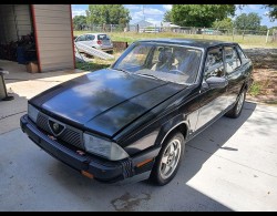 1987 ALFA ROMEO MILANO SILVER 2.5L 6 CYLINDER